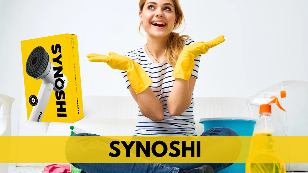 Synoshi Power Spin Scrubber review ♻️ 50% discounted price